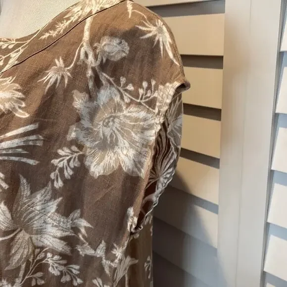 J.Jill Linen Dress in EUC - Picture 4 of 5